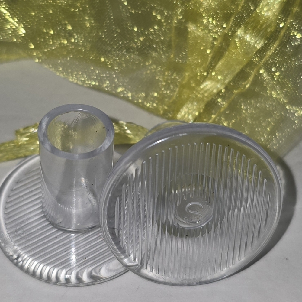 Lot of 22 Pairs High Heel Protectors Heel Caps Covers & Heel Stoppers Clear XS-L - Picture 4 of 7